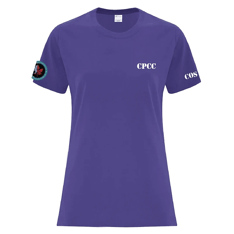 CPCC ATC1000L LADIES TSHIRT (PURPLE)