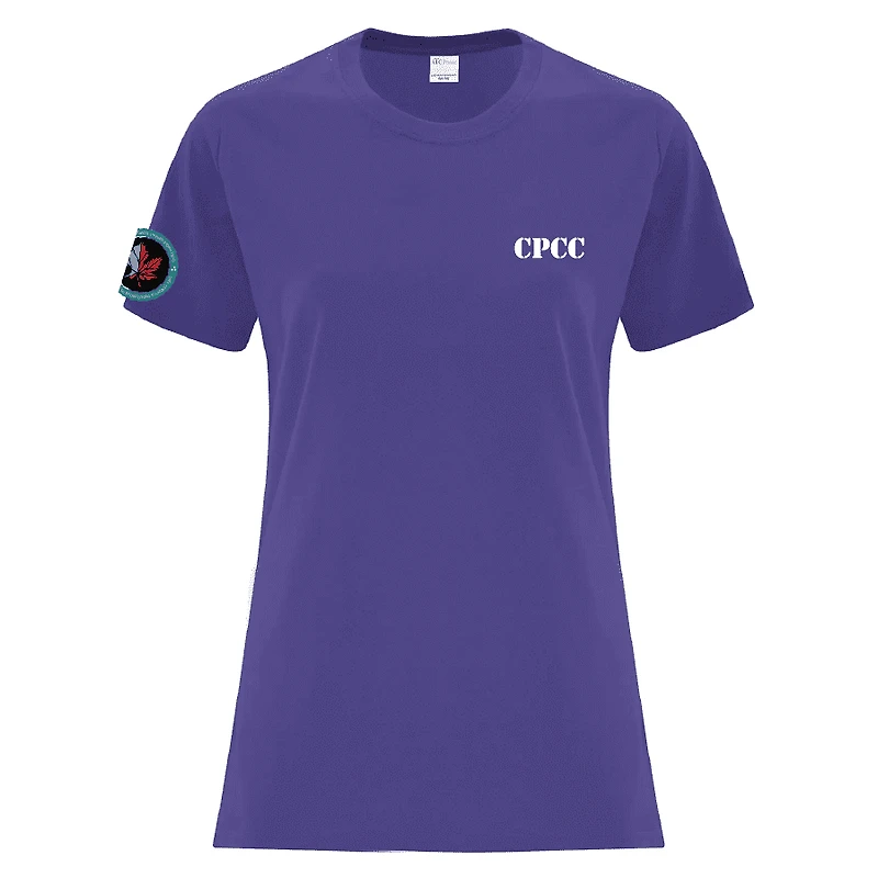 CPCC ATC1000L LADIES TSHIRT (PURPLE)
