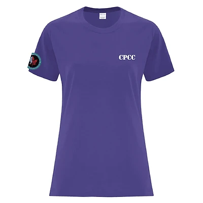 CPCC ATC1000L LADIES TSHIRT (PURPLE)