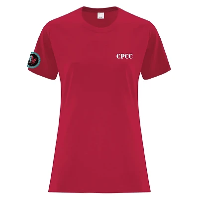 CPCC ATC1000L LADIES TSHIRT (RED)