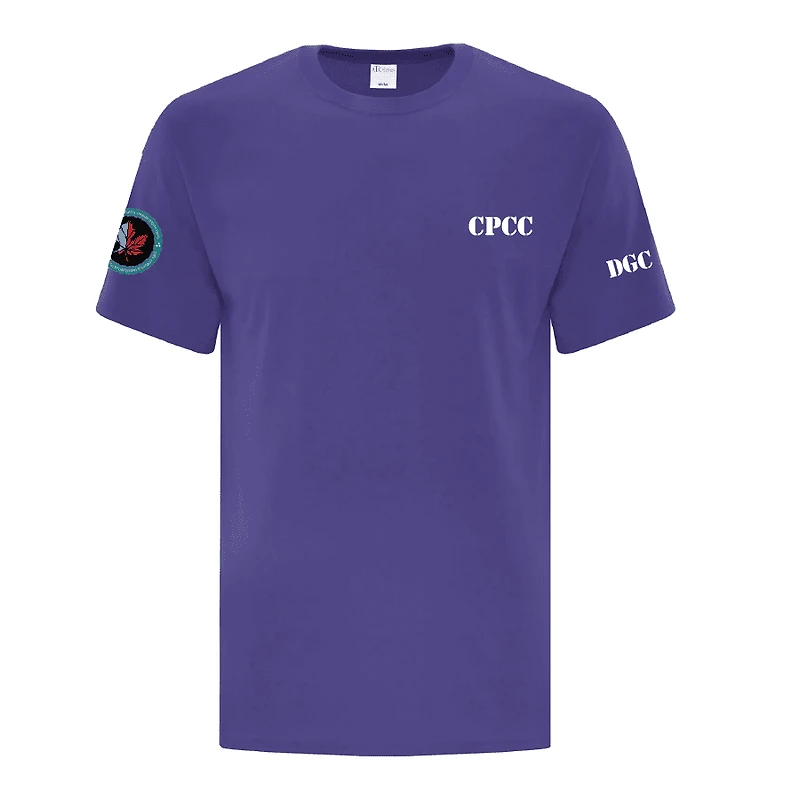 CPCC ATC1000 UNISEX ADULT TSHIRT (PURPLE)