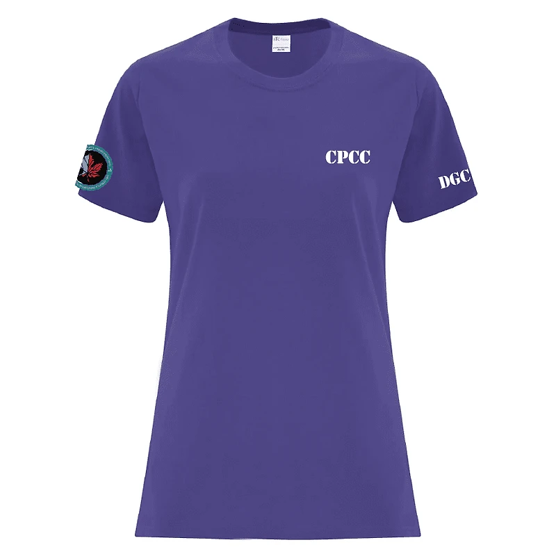 CPCC ATC1000L LADIES TSHIRT (PURPLE)