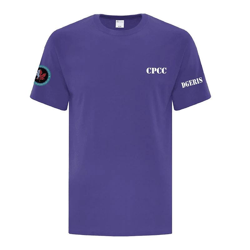 CPCC ATC1000 UNISEX ADULT TSHIRT (PURPLE)