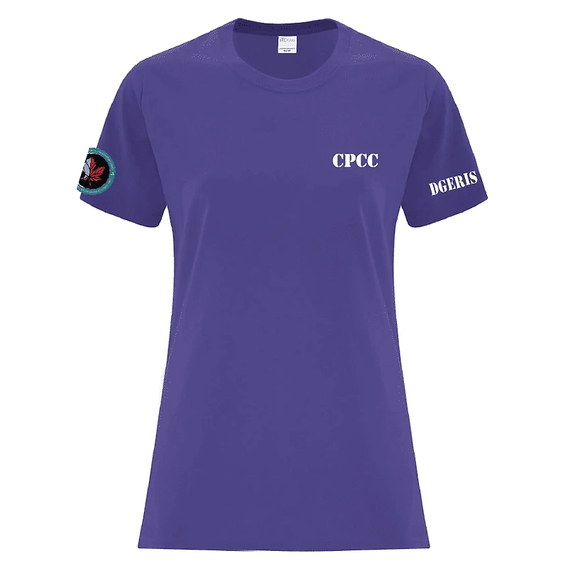 CPCC ATC1000L LADIES TSHIRT (PURPLE)