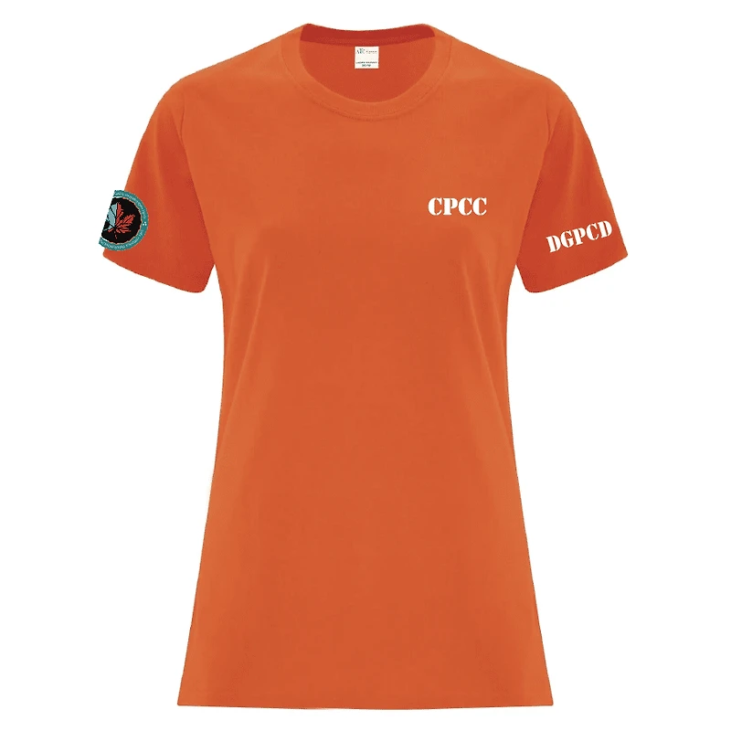 CPCC ATC1000L LADIES TSHIRT (ORANGE)