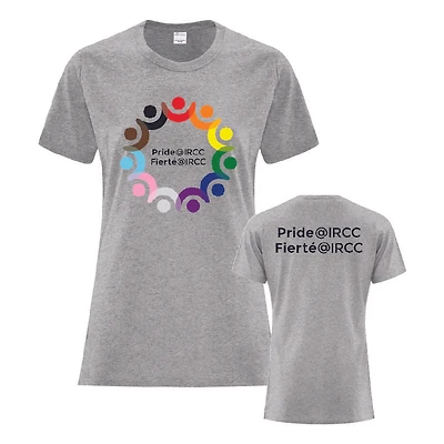 IRCC ATC1000L LADIES TSHIRT (ATHLETIC HEATHER)