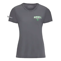 RUSSELL COUNTY ATC L350 ADULT LADIES PRO TEAM TSHIRT (COAL GREY)
