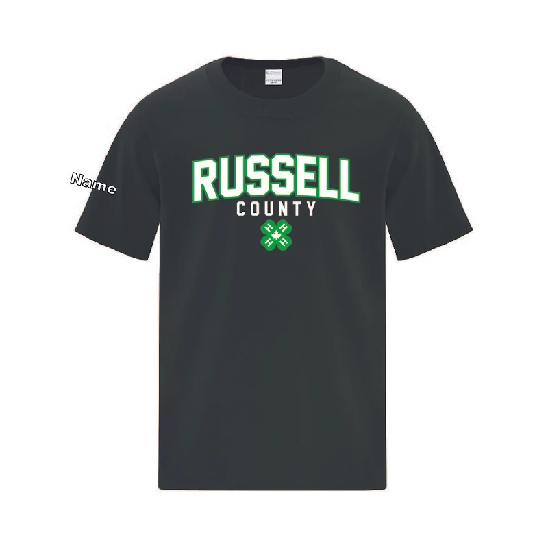 RUSSELL COUNTY ATC1000Y YOUTH TSHIRT (DARK GREEN)