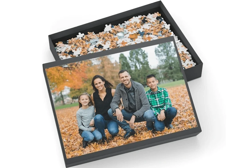 Large Format Puzzles with Printed Box