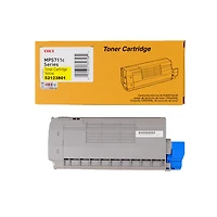 ~Brand New Original Okidata 52123801 Yellow Laser Toner Cartridge