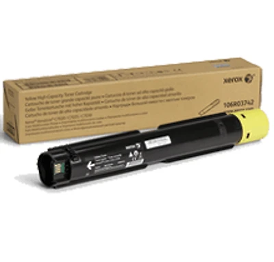 ~Brand New Original Xerox 106R03742 Yellow Laser Toner Cartridge