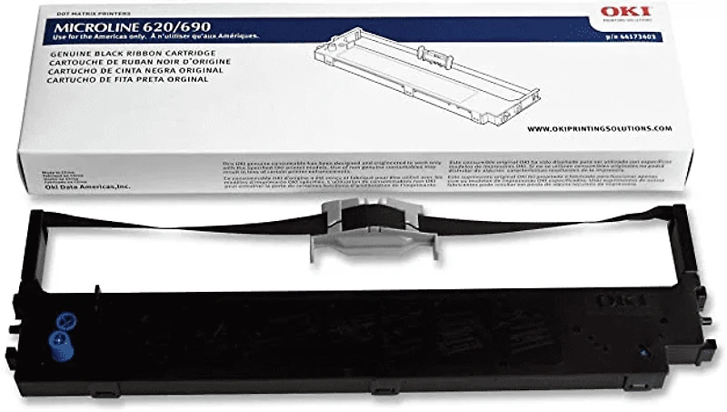 ~Brand New Original Okidata 44173403 Black Ribbon