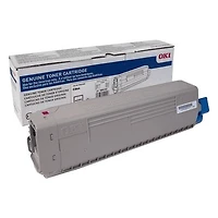 ~Brand New Original Okidata 46861302 Magenta Laser Toner Cartridge