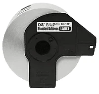 Brother DK-1201 – Standard Address Paper Labels (400 labels) – 1.1″ x 3.5″ (29 mm x 90.3 mm) – With Cartridge