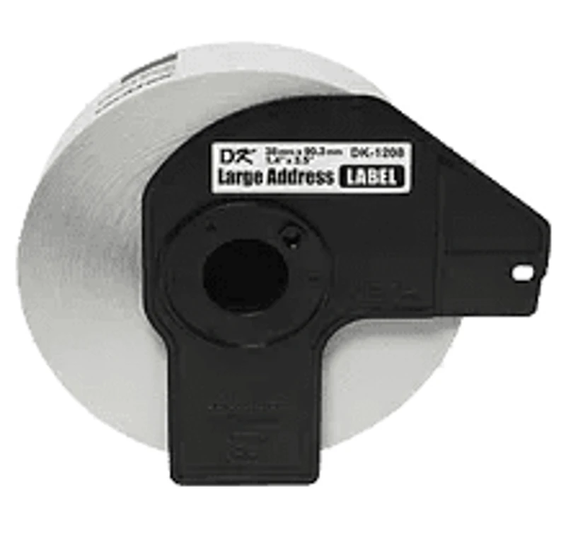Brother DK-1209 - Small Address Paper Labels (800 Labels) - 1.1" x 2.4" (28.9 mm x 62 mm) - With Cartridge