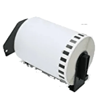 Brother DK-2243 - Black/White Continuous Length Paper Tape - 4.0" x 100' (101 mm x 30.4 m)