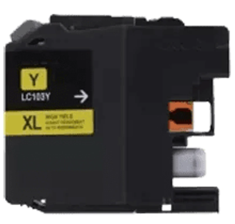 Brother LC-103Y Ink / Inkjet Cartridge High Yield - Yellow