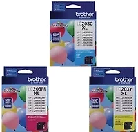 Brand New Original Brother LC-3PKS Ink / Inkjet Cartridge High Yield - Pack of 3