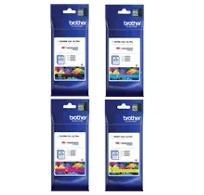 Brand New Original Brother LC-3039 Set Ink / Inkjet Cartridge Ultra High Yield – Black Cyan Yellow Magenta