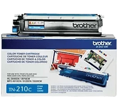Brand New Original Brother TN-210C Laser Toner Cartridge - Cyan