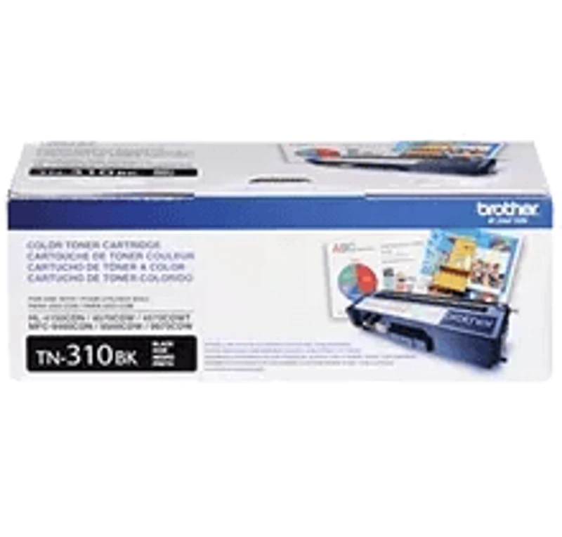 Brand New Original Brother TN-310BK Laser Toner Cartridge - Black