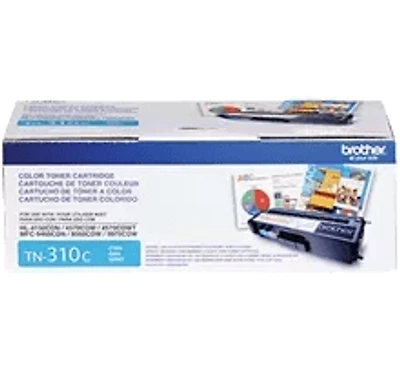 Brand New Original Brother TN-310C Laser Toner Cartridge - Cyan