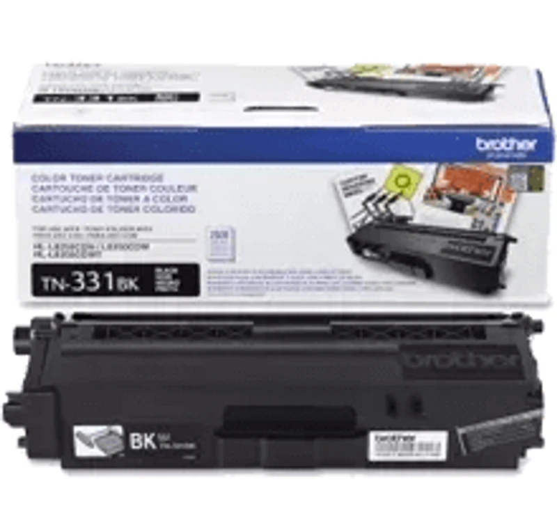Brand New Original Brother TN-331BK Laser Toner Cartridge – Black