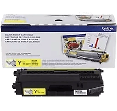 Brand New Original Brother TN-331Y Laser Toner Cartridge - Yellow