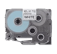 Brand New Original Brother TZE-231 – Black on White Laminated Tape for P-touch Label Makers – 12 mm wide x 8 m long