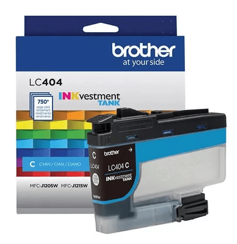 ~Brand New Original Brother LC404C Cyan Ink / Inkjet Cartridge