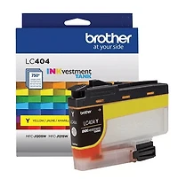 ~Brand New Original Brother LC404Y Yellow Ink / Inkjet Cartridge