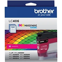 Brand New Original Brother LC-406M Ink / Inkjet Cartridge - Magenta