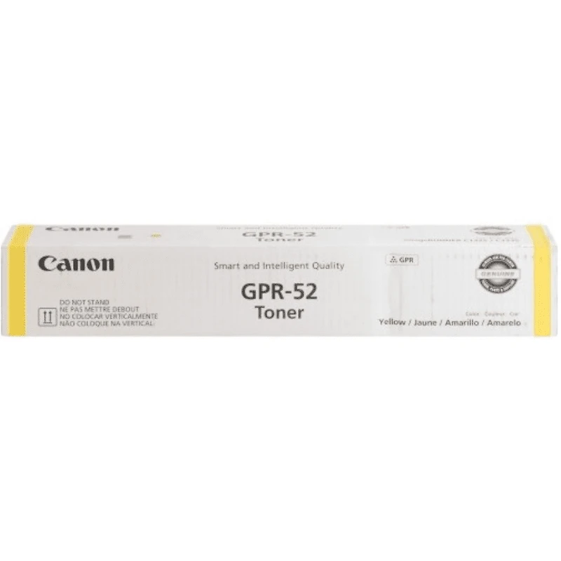 ~Brand New Original Canon 9109B003AA (GPR-52) Yellow Laser Toner Cartridge