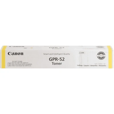 ~Brand New Original Canon 9109B003AA (GPR-52) Yellow Laser Toner Cartridge