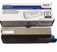 ~Brand New Original Okidata 44318604 Black Laser Toner Cartridge