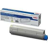 Brand New Original Okidata Yellow Laser Toner Cartridge