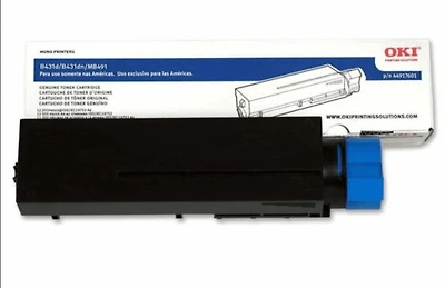 ~Brand New Original Okidata 44917601 Black Laser Toner Cartridge