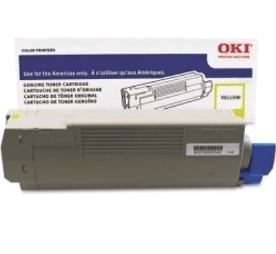 Brand New Original Okidata Yellow Laser Toner Cartridge