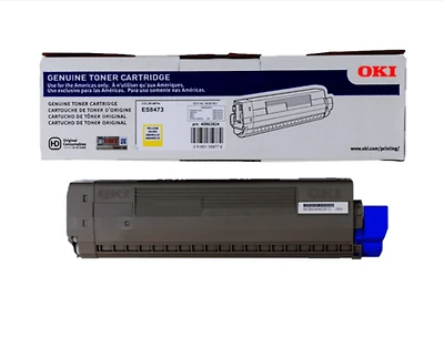 ~Brand New Original Okidata 45862824 Yellow Laser Toner Cartridge