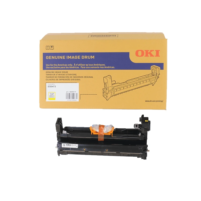 ~Brand New Original Okidata 46484117 Yellow Laser Drum Unit