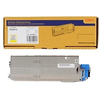 ~Brand New Original Okidata 46490617 Yellow Laser Toner Cartridge