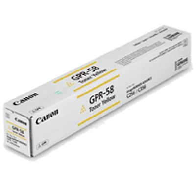 ~Brand New Original Canon 2185C003AA (GPR-58Y) Yellow Laser Toner Cartridge
