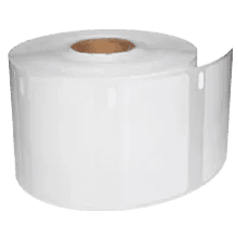 DYMO 30334 Multipurpose Labeling Tape Labels 1-1/4" x 2-1/4" White Roll of 1000
