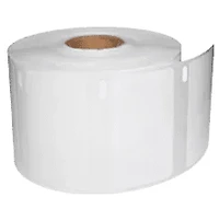 DYMO 30334 Multipurpose Labeling Tape Labels 1-1/4" x 2-1/4" White Roll of 1000