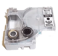 DYMO 40913 Label Tape Black on White