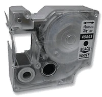 DYMO 45803 Label Tape Black on White