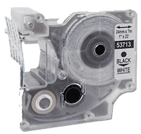 DYMO 53713 Label Tape Black on White