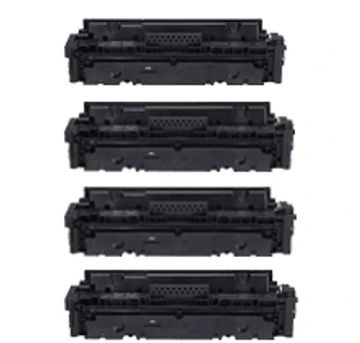 Canon 055 Laser Toner Cartridge Set Black Cyan Magenta Yellow No Chip