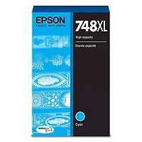 ~Brand New Original Epson T748XL220 Cyan INK / INKJET Cartridge