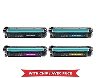 HP 212A Set With Chip Black Cyan Magenta Yellow Laser Toner Cartridge
